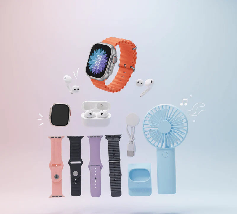 3-in-1 Smart Watch Set