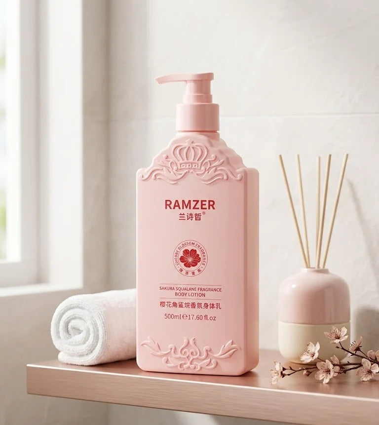 Ramzer Sakura Squalane Fragrance Body Lotion