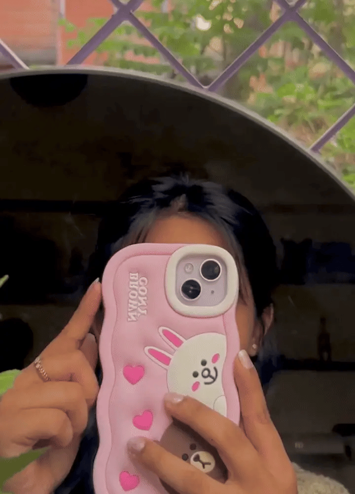 Cute 3D Character Phone Case