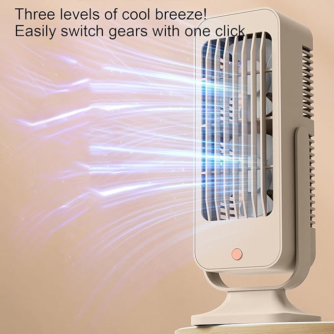 Double Blade Desktop Fan Ⓢ