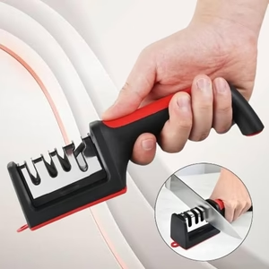 Multi-Slot Knife Sharpener with Handle