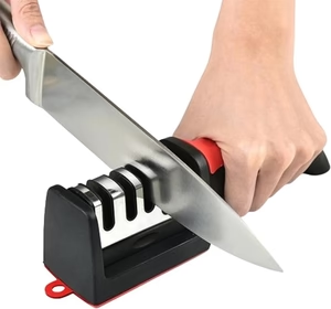 Multi-Slot Knife Sharpener with Handle