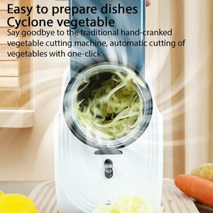 Multifunctional Vegetable Cutter with Interchangeable Blades Ⓢ