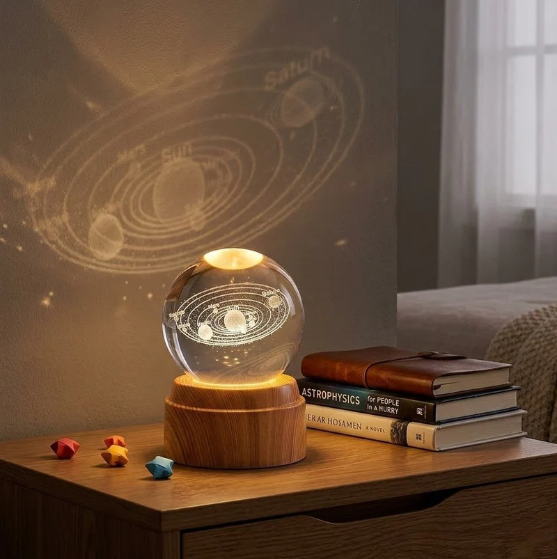 Crystal Ball Night Light