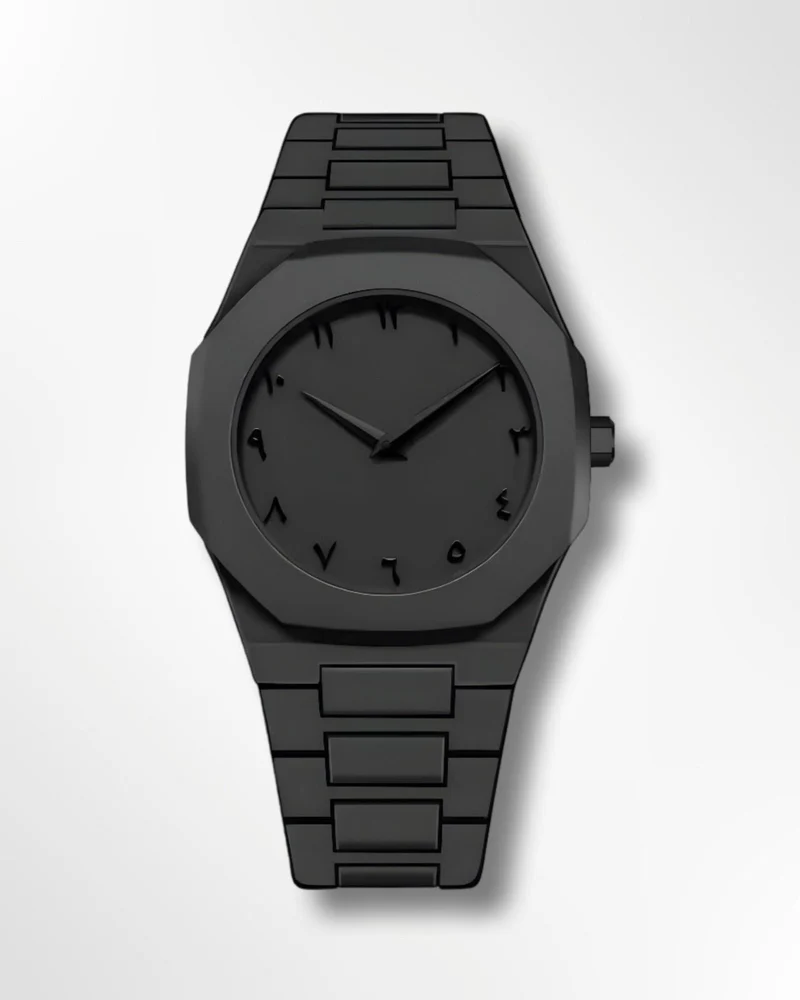 Stainless Steel Arabic Watch