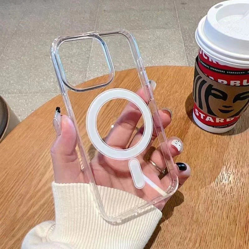Magnetic Clear Case for iPhone