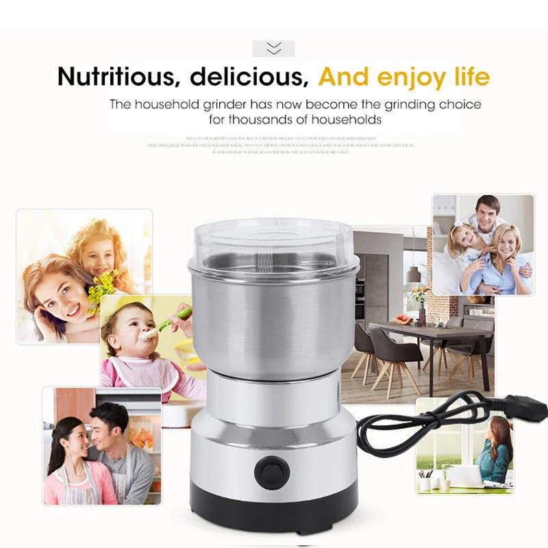 Stainless Steel Electric Grinder (Limited Time Offer)